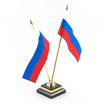 Флагшток из малахита и бронзы с позолотой Stone Flagpole варинант исполнения - 2 | Loft Concept в Кирове