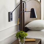 Бра черного цвета с конусным плафоном Feiss варинант исполнения - 6 | Loft Concept в Кирове