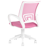 Офисное кресло с основанием из белого пластика Desk chairs Pink варинант исполнения - 5 | Loft Concept в Кирове