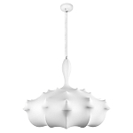 Подвесной светильник с белым фигурным абажуром и мягкими волнистыми краями Cloud Motion  варинант исполнения - 17 | Loft Concept в Кирове