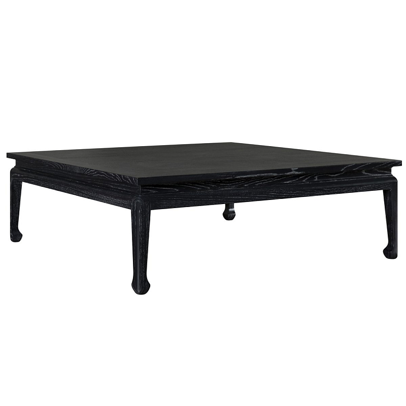 Кофейный стол Black Curved Coffee Table Черный Кофейный стол Black Curved Coffee Table Черный в Кирове | Loft Concept
