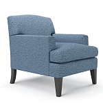 Мебельная ткань Шенилл голубой цвет 138 см T4-26 варинант исполнения - 3 | Loft Concept в Кирове