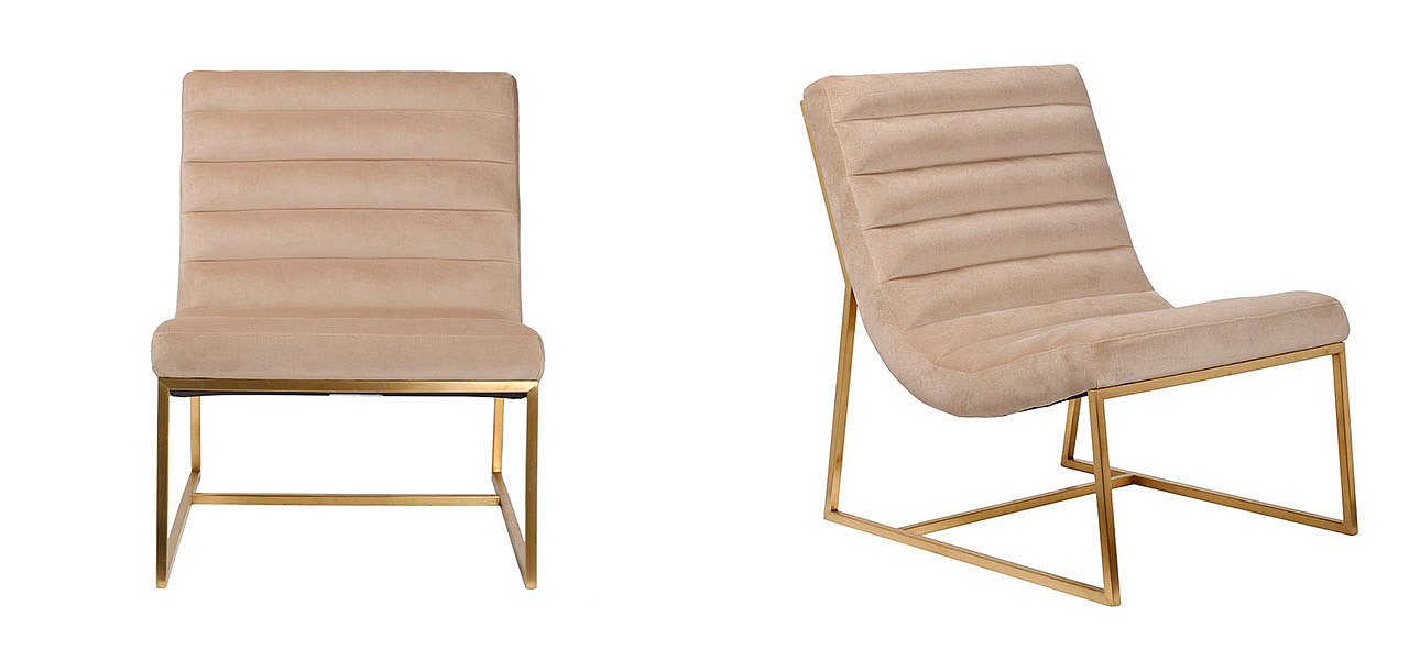 Кресло Great Basin matte gold Кресло Great Basin matte gold - Loft-Concept в Кирове