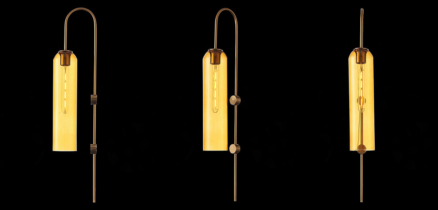 Бра ARTICOLO float Wall Sconce Amber Бра ARTICOLO float Wall Sconce Amber - Loft-Concept в Кирове