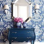 Зеркало настенное восьмиугольное Mirror Facets варинант исполнения - 2 | Loft Concept в Кирове