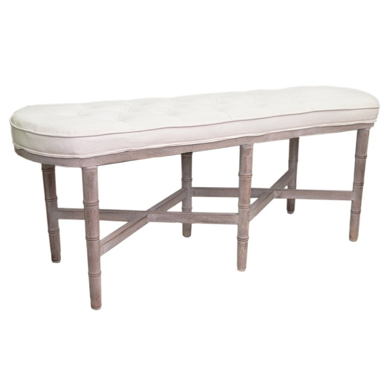 Банкетка Tufted Long Chateau Bench ivory ivory ( слоновая кость ) Банкетка Tufted Long Chateau Bench ivory ivory ( слоновая кость ) в Кирове | Loft Concept