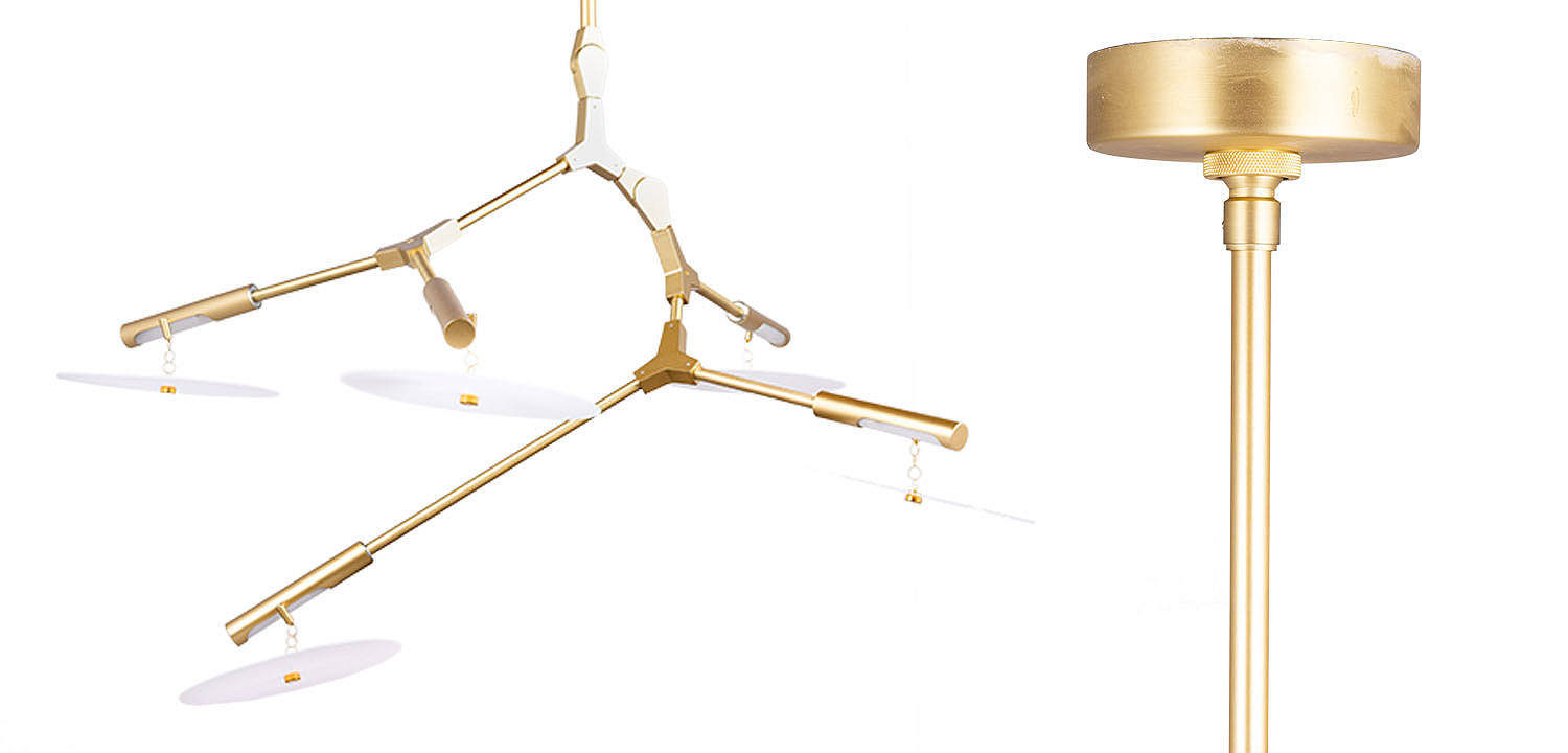 Люстра White Disc 100 Люстра White Disc 100 - Loft-Concept в Кирове
