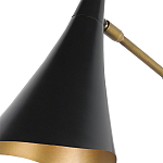 Бра с черными конусообразным плафоном Contrasting Lamps варинант исполнения - 1 | Loft Concept в Кирове