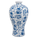 Ваза фарфоровая высокая с синими цветочными мотивами Independence варинант исполнения - 2 | Loft Concept в Кирове