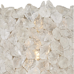 Бра с фактурным плафоном из кристаллов Amber Crystal варинант исполнения - 1 | Loft Concept в Кирове