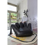 Дизайнерское кожаное кресло в форме руки Poltronova Joe Whip Armchair варинант исполнения - 4 | Loft Concept в Кирове