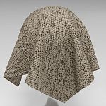 Мебельная ткань Шенилл коричневый цвет 138 см T4-28 варинант исполнения - 3 | Loft Concept в Кирове