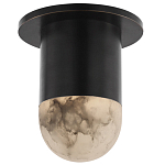 Потолочный светильник светодиодный с плафоном из натурального камня Purgatory варинант исполнения - 5 | Loft Concept в Кирове
