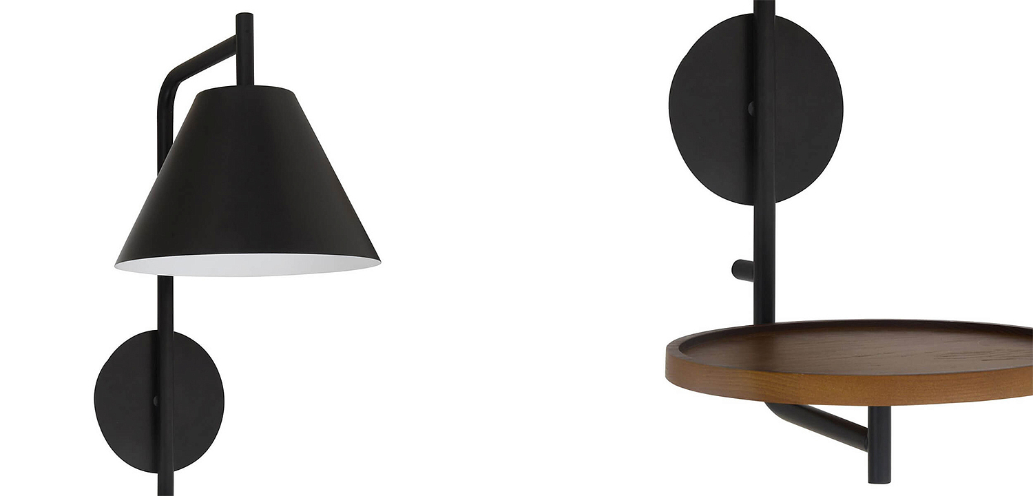 Бра с полкой Darko Wall Lamp Бра с полкой Darko Wall Lamp - Loft-Concept в Кирове