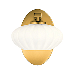  Бра с круглым плафон из матового белого стекла Kichler варинант исполнения - 7 | Loft Concept в Кирове