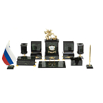 Настольный письменный набор из нефрита в подарочной коробке Victorious варинант исполнения - 1 | Loft Concept в Кирове