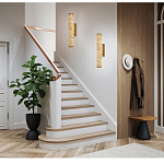 Бра цилиндрической формы из натурального алебастра Calcite Geometry варинант исполнения - 6 | Loft Concept в Кирове