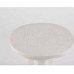 Дизайнерский журнальный стол белый на 3-х ножках в виде ступней African table варинант исполнения - 2 | Loft Concept в Кирове