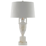 Настольная лампа с основанием в форме урны Piercing Stone варинант исполнения - 2 | Loft Concept в Кирове