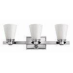 Бра для ванных комнат с белыми стеклянными конусными плафонами Hinkley варинант исполнения - 1 | Loft Concept в Кирове