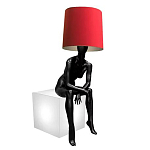 Лампа MANNEQUIN LAMP с абажуром девушка на кресле варинант исполнения - 2 | Loft Concept в Кирове