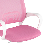 Офисное кресло с основанием из белого пластика Desk chairs Pink варинант исполнения - 6 | Loft Concept в Кирове