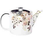 Чайный сервиз из фарфора с цветочным принтом на 6 персон 14 предметов Garden Whisper Porcelain Set  варинант исполнения - 1 | Loft Concept в Кирове