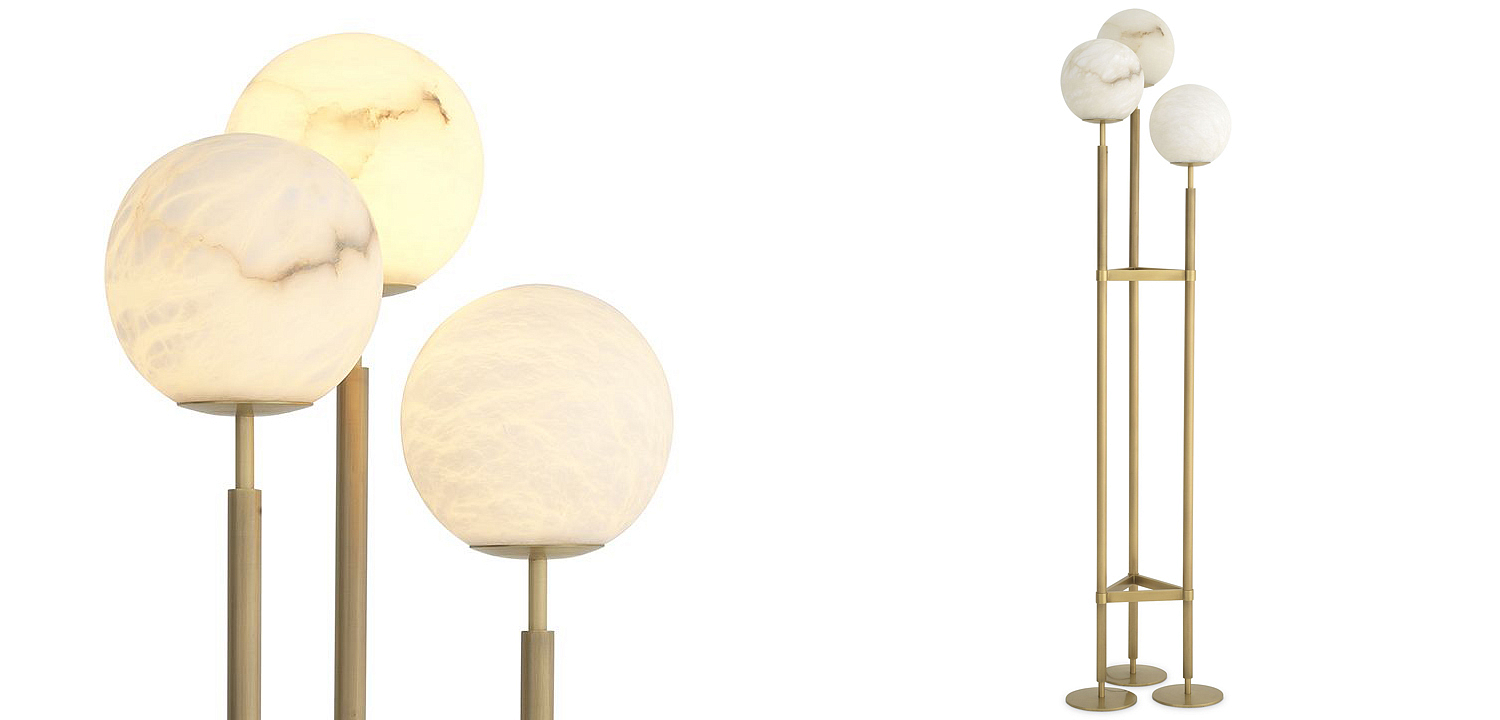 Торшер Eichholtz Floor Lamp Fiori Торшер Eichholtz Floor Lamp Fiori - Loft-Concept в Кирове