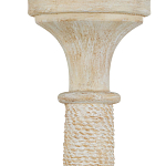 Люстра из дерева в форме подсвечника Coastal Aesthetics варинант исполнения - 2 | Loft Concept в Кирове