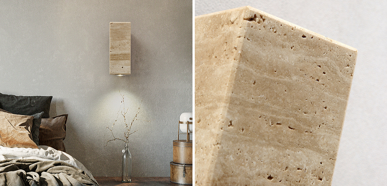 Бра Travertine Spot Wall Lamp Бра Travertine Spot Wall Lamp - Loft-Concept в Кирове