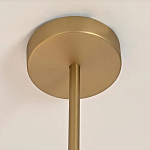 Люстра CANELLE Linear Chandelier 12 Modern Brass варинант исполнения - 4 | Loft Concept в Кирове