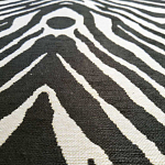 Мебельная ткань Шенилл черно-белый принт 140 см T3-1 варинант исполнения - 3 | Loft Concept в Кирове