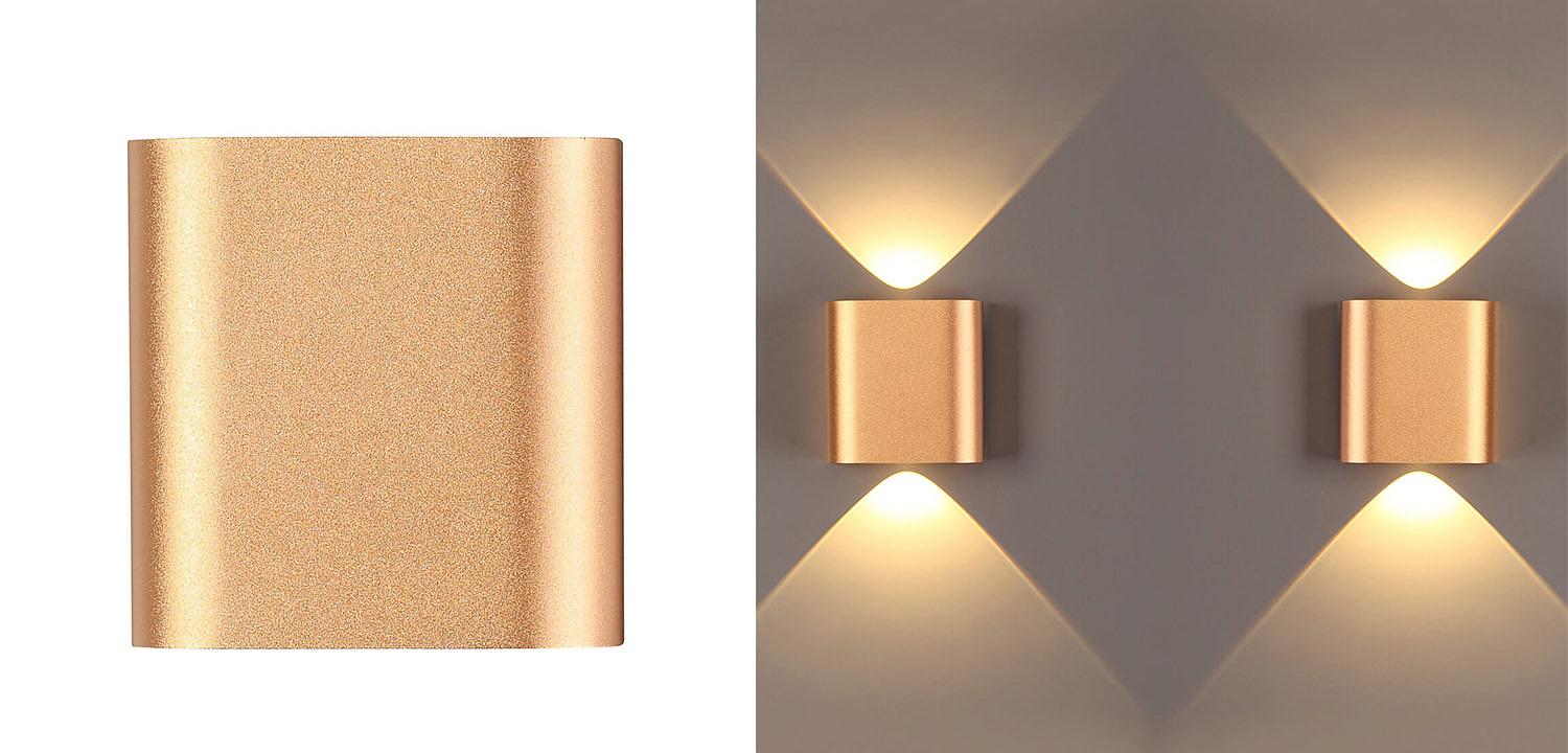 Бра Obverse Gold Square Wall lamp Бра Obverse Gold Square Wall lamp - Loft-Concept в Кирове