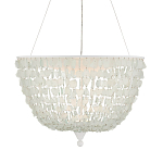 Люстра круглая с каскадом из декоративных элементов Sea Glass варинант исполнения - 1 | Loft Concept в Кирове