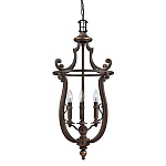 Люстра подвесная бронзового цвета в классическом стиле Hinkley варинант исполнения - 1 | Loft Concept в Кирове
