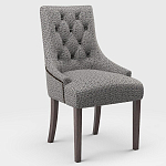 Мебельная ткань Шенилл серый цвет 142 см T4-46 варинант исполнения - 5 | Loft Concept в Кирове