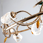 Люстра с хрустальными плафонами и декором Alvere Crystal Chandelier варинант исполнения - 4 | Loft Concept в Кирове