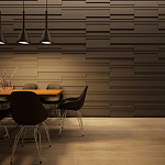 Гипсовая 3D Панель M-07 варинант исполнения - 1 | Loft Concept в Кирове