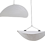 Подвесной светильник с белыми плафонами в форме облака Диаметр 60+60 см Cloud Junction варинант исполнения - 2 | Loft Concept в Кирове