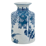 Ваза с мотивами цветущего сада с попугаями Vase Inspired by Nature варинант исполнения - 2 | Loft Concept в Кирове