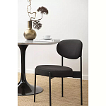 Стул мягкий Alfie Chair черный варинант исполнения - 7 | Loft Concept в Кирове