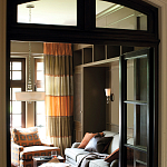 Люстра подвесная с белым тканевым цилиндрическим абажуром и декоративными шарами Hinkley варинант исполнения - 3 | Loft Concept в Кирове