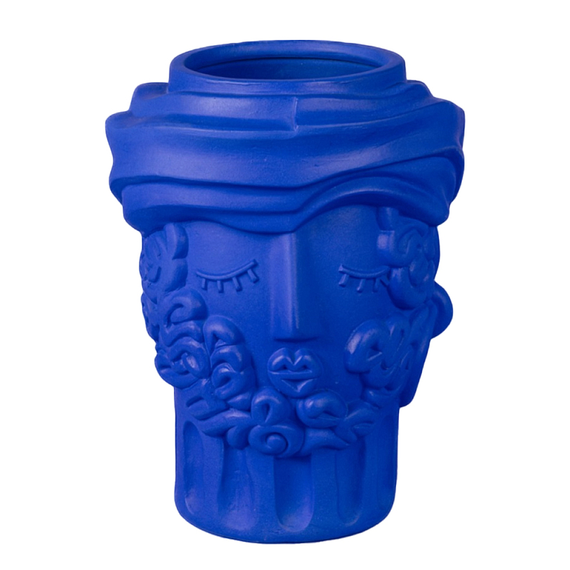 Ваза Seletti Man Blue Синий Ваза Seletti Man Blue Синий в Кирове | Loft Concept