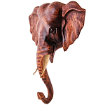 Панно из дерева голова слона Panel With Animals 30 варинант исполнения - 2 | Loft Concept в Кирове