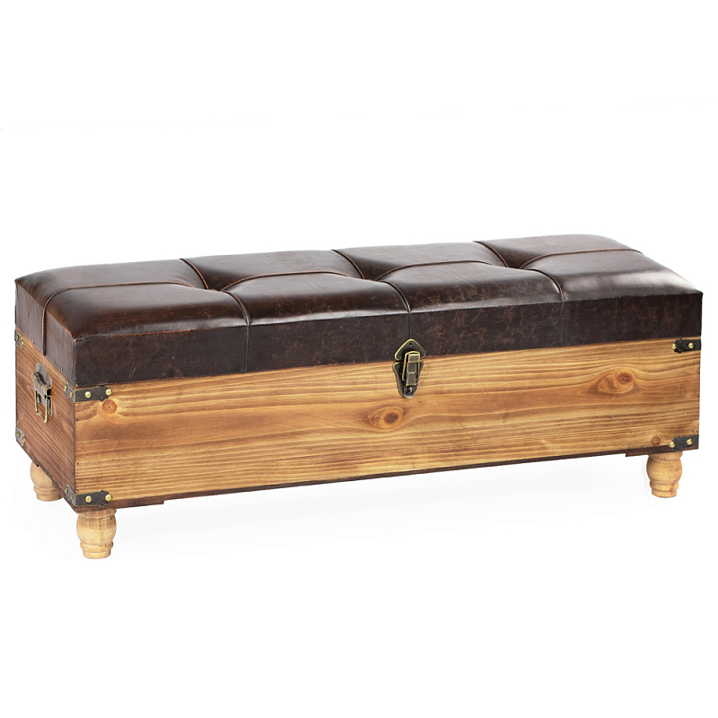 Пуф The Brown Chest Коричневый в Кирове | Loft Concept 