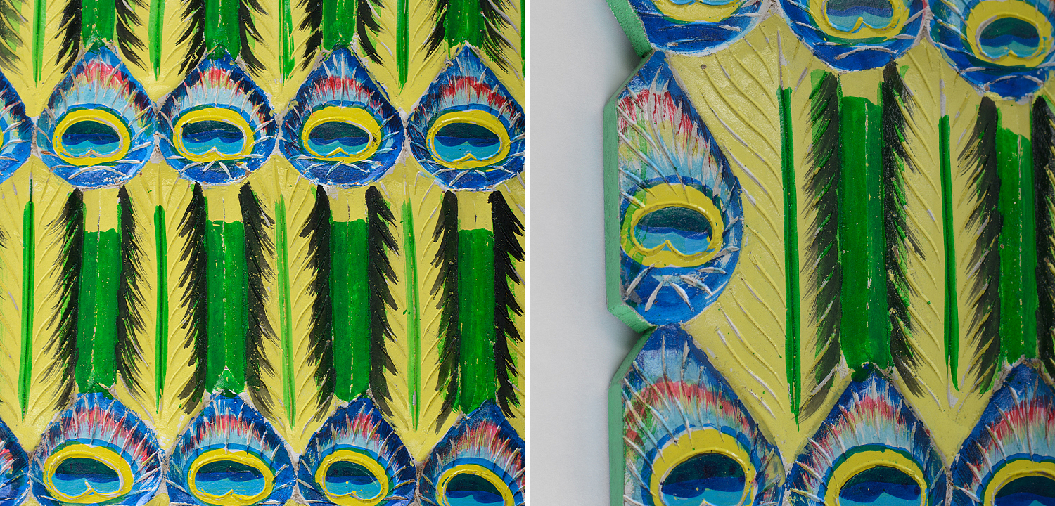 Панно Wooden Peacock Feathers Панно Wooden Peacock Feathers - Loft-Concept в Кирове