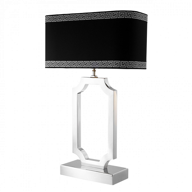 Настольная лампа Eichholtz Table Lamp Sterlington Никель Черный Настольная лампа Eichholtz Table Lamp Sterlington Никель Черный в Кирове | Loft Concept