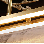 Люстра прямоугольная из фактурного стекла Chandelier Beam варинант исполнения - 9 | Loft Concept в Кирове