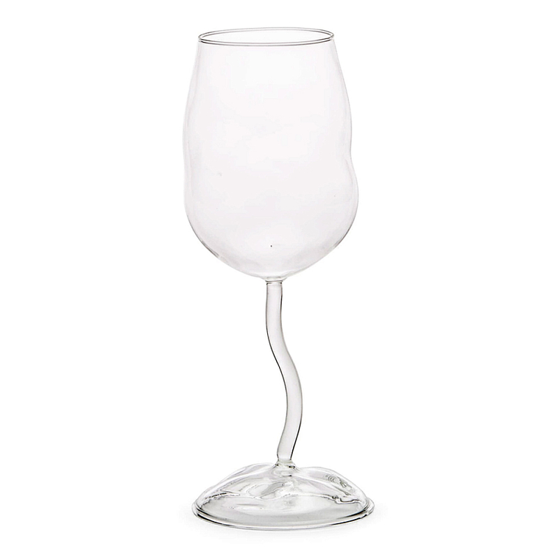 Бокал Seletti Wine Glass h.24 Прозрачное Стекло Бокал Seletti Wine Glass h.24 Прозрачное Стекло в Кирове | Loft Concept