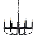 Люстра круглая с 6-ю лампами Kichler варинант исполнения - 1 | Loft Concept в Кирове